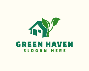 Plant House Gardening logo design