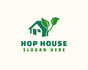 Plant House Gardening logo design