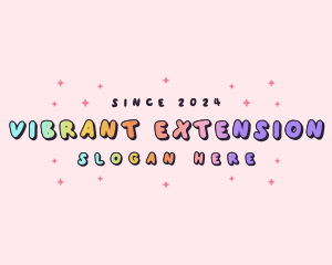 Cute Quirky Sparkle  logo design