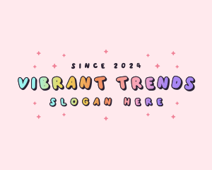 Cute Quirky Sparkle  logo