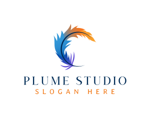 Plume Feather Writing logo