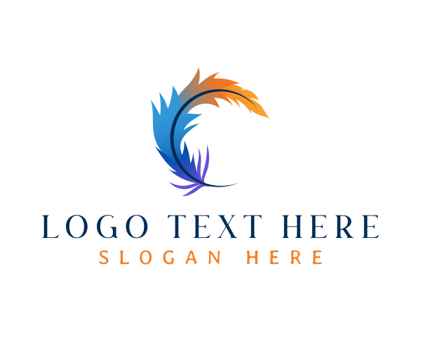 Plumage logo example 3