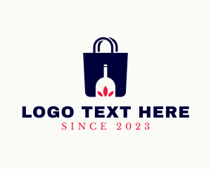 Wine Bottle Shopping  logo