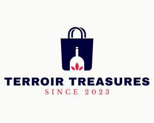 Wine Bottle Shopping  logo