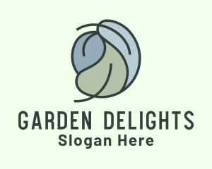 Natural Gardening Leaf logo design