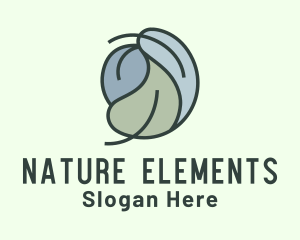 Natural Gardening Leaf logo design