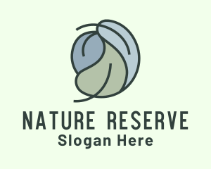 Natural Gardening Leaf logo design