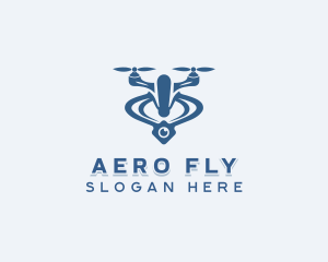 Drone Aerial Quadcopter logo