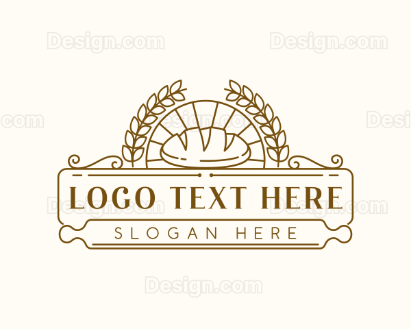 Wheat Bread Bakery Logo