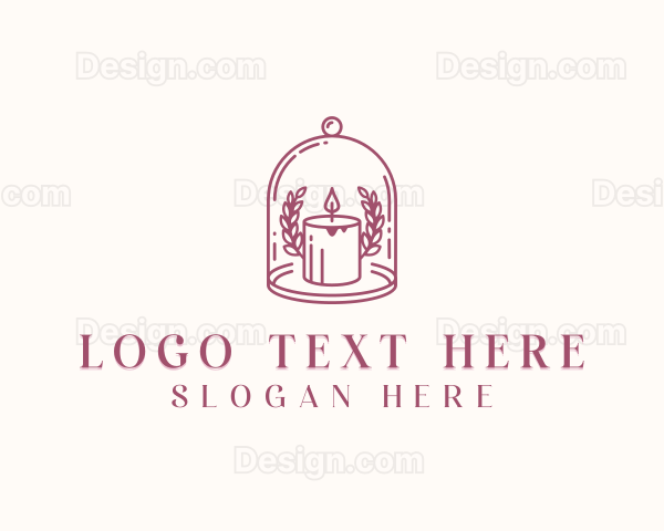 Cloche Decor Candle Logo