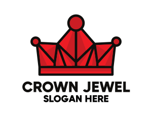 Royal Mosaic Crown logo design