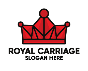 Royal Mosaic Crown logo design