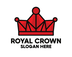 Royal Mosaic Crown logo design