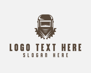 Mechanical Industrial Welder Logo