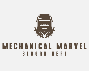 Mechanical Industrial Welder logo design