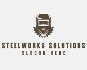 Mechanical Industrial Welder logo design