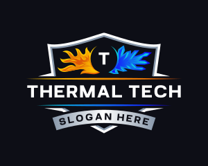 Fire Ice Thermal logo design