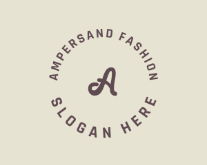 Generic Fashion Boutique Studio logo design