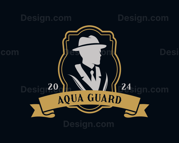 Gentleman Suit Clothing Logo