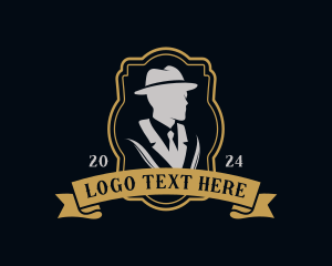 Gentleman Suit Hat logo