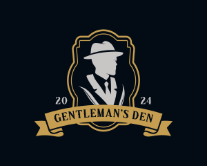 Gentleman Suit Clothing logo design