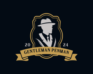 Gentleman Suit Clothing logo design