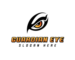 Wildlife Safari Eye logo design