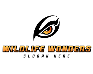 Wildlife Safari Eye logo design