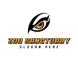 Wildlife Safari Eye logo design