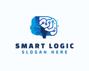 Brain Technology Programmer logo design