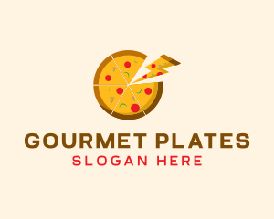 Pizza Slice Restaurant logo design