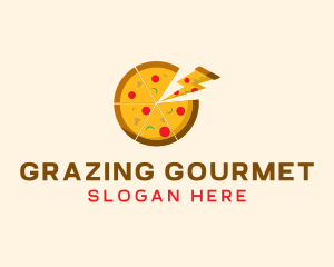 Pizza Slice Restaurant logo design