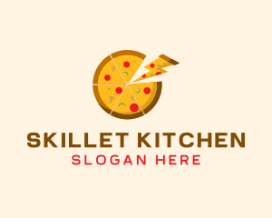 Pizza Slice Restaurant logo design