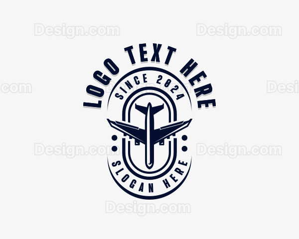 Flight Airplane Pilot Logo