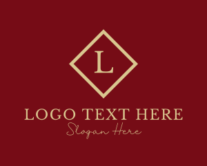 Gold Elegant Jewelry Logo