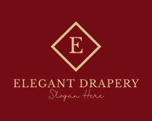 Gold Elegant Jewelry logo design