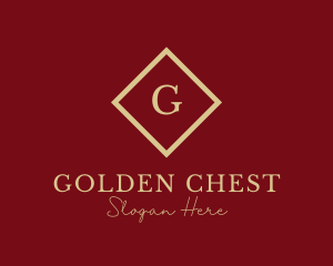 Gold Elegant Jewelry logo design