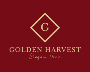 Gold Elegant Jewelry logo design