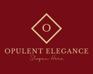 Gold Elegant Jewelry logo design