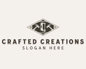 Woodworking Handyman Tools logo design