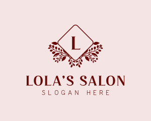 Floral Beauty Salon logo design