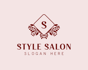 Floral Beauty Salon logo design