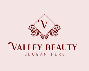 Floral Beauty Salon logo design