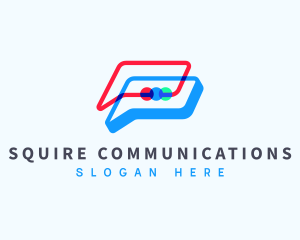 Chat Communication App logo design