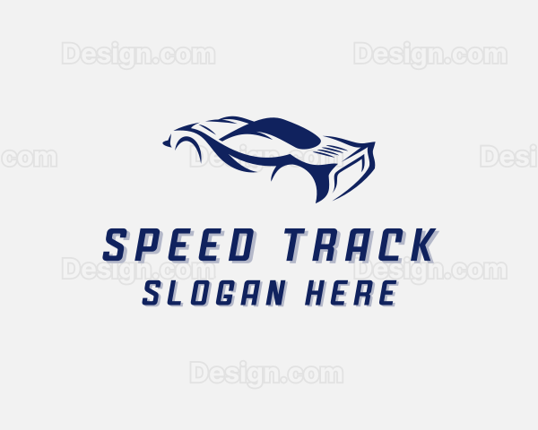 Racing Car Vehicle Logo