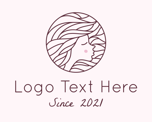 Hairstyling logo example 4