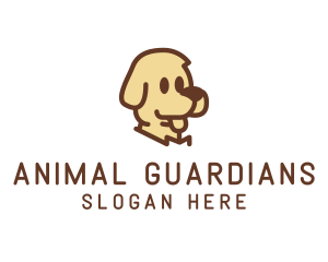 Cute Puppy Veterinarian logo