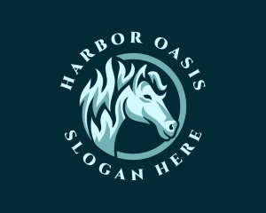 Wild Horse Mustang logo design