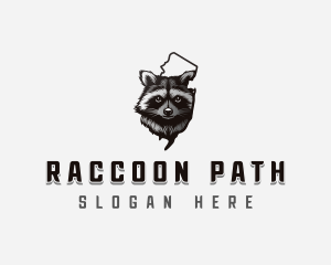 Wildlife Raccoon Critter logo