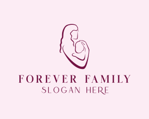 Childcare Family Planning  logo design